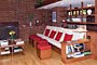 Custom home playroom  Frank lloyd wright inspired custom home plans by former taliesin fellow