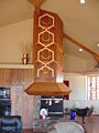 Custom fireplace michael Rust architect  Frank lloyd wright inspired custom home plans by former taliesin fellow