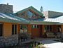 Custom home stone veneer exterior  Frank lloyd wright inspired custom home plans by former taliesin fellow